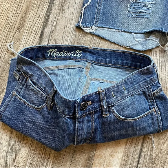 Madewell Shorts Women Size 24 Denim Jean - Picture 5 of 13